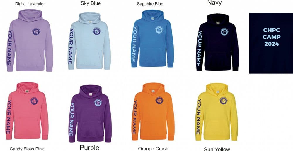 Children's Cambridgeshire PC Camp 2024 Hoodie