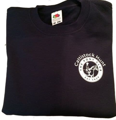 Children's Cattistock Navy Sweatshirt UX7