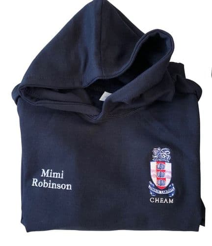 Children's Cheam School Equestrian Navy Hoodie
