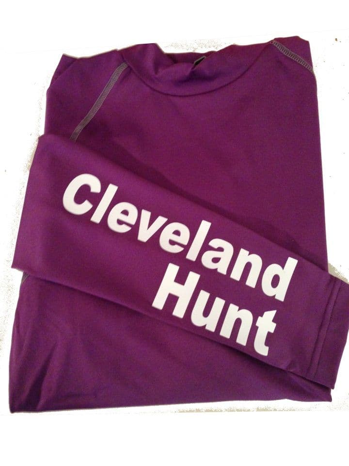 Children's Cleveland Hunt Purple Base Layers