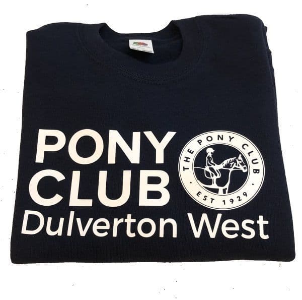 Children's Dulverton West PC Navy Sweatshirt UX7
