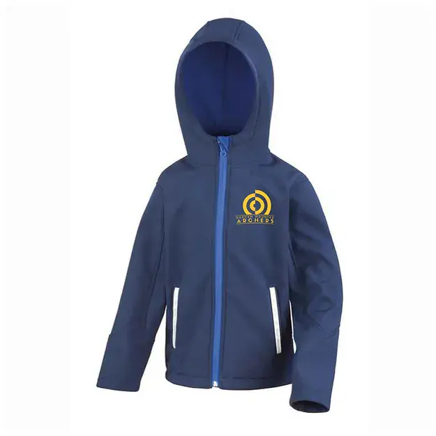 Children's Durham Mounted Archers Navy Softshell R224J