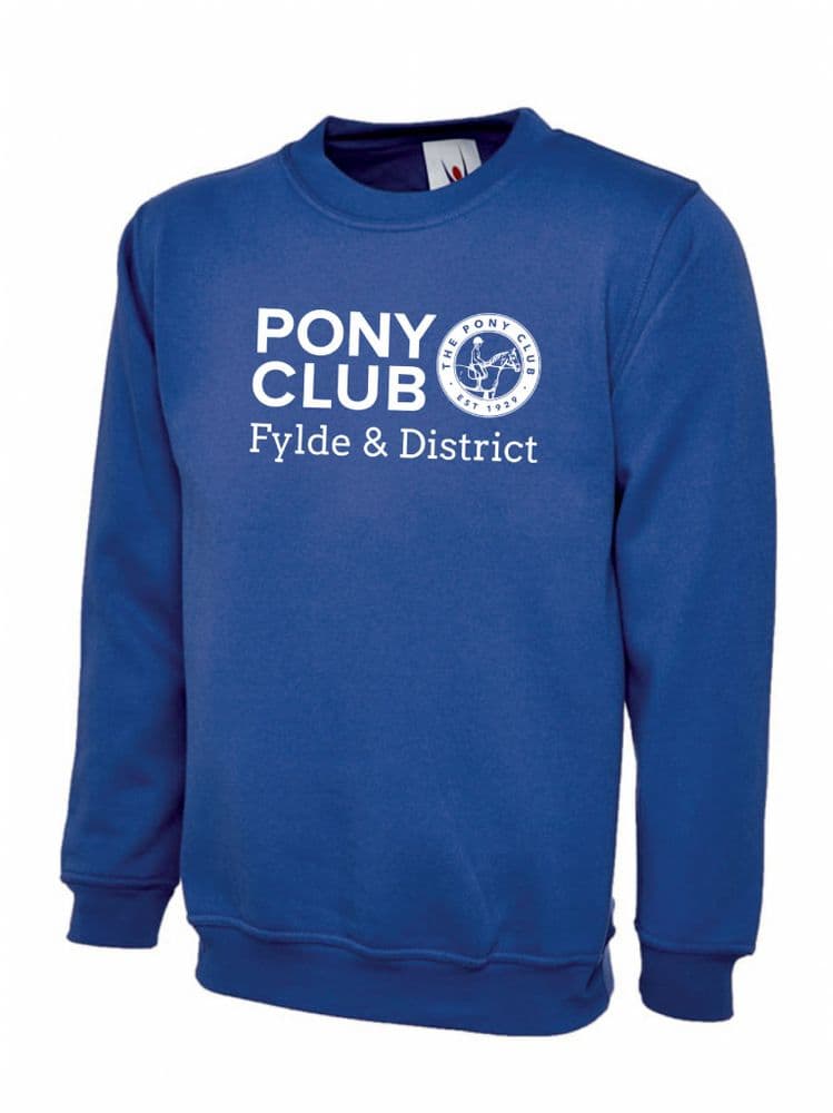Children's Fylde & District PC Royal Sweatshirt UX7
