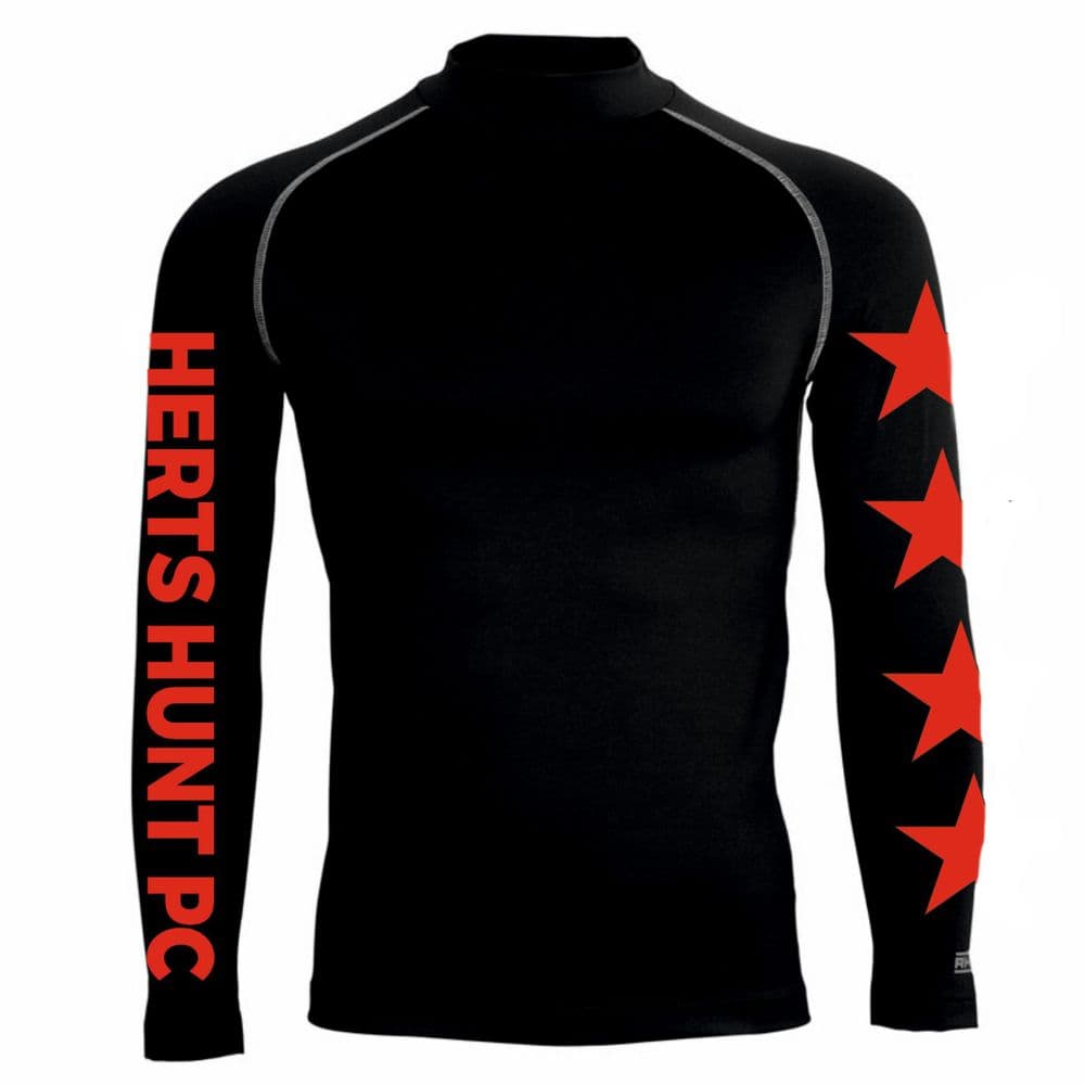 Children's Herts Hunt Black Base Layers