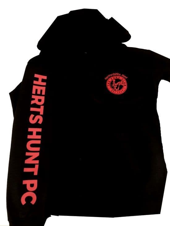 Children's Herts Hunt Black Hoodie