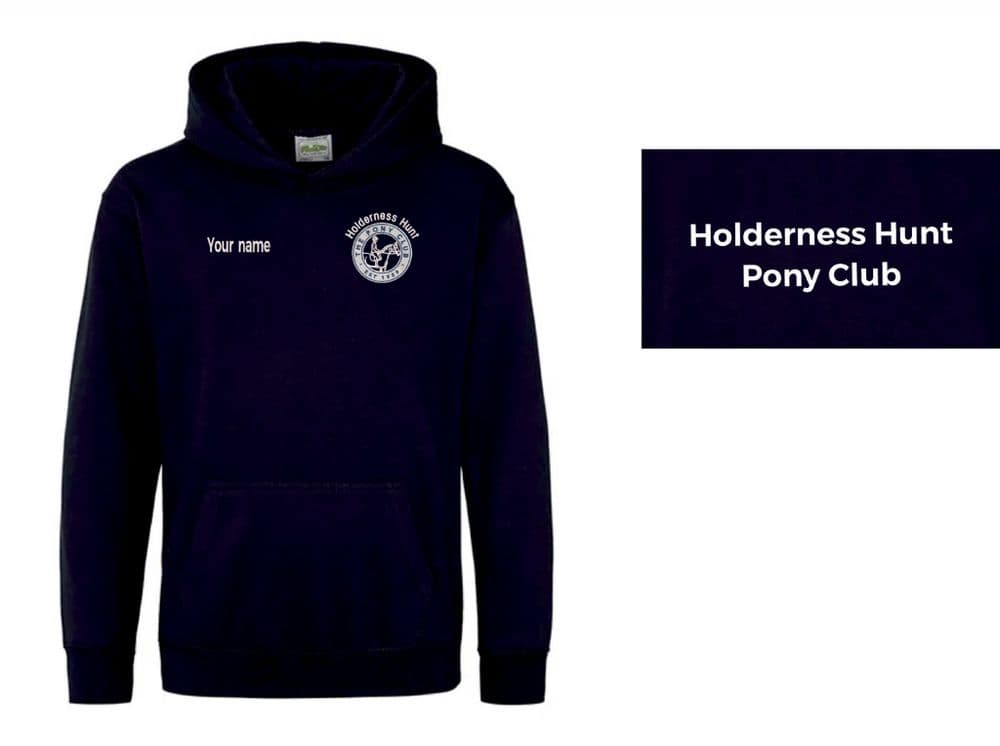 Children's Holderness PC Navy Hoodie JH001