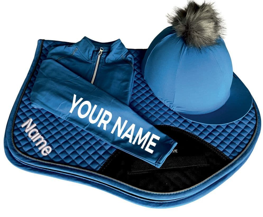 Children's Jewel Blue Base Layer Cross Country Colours