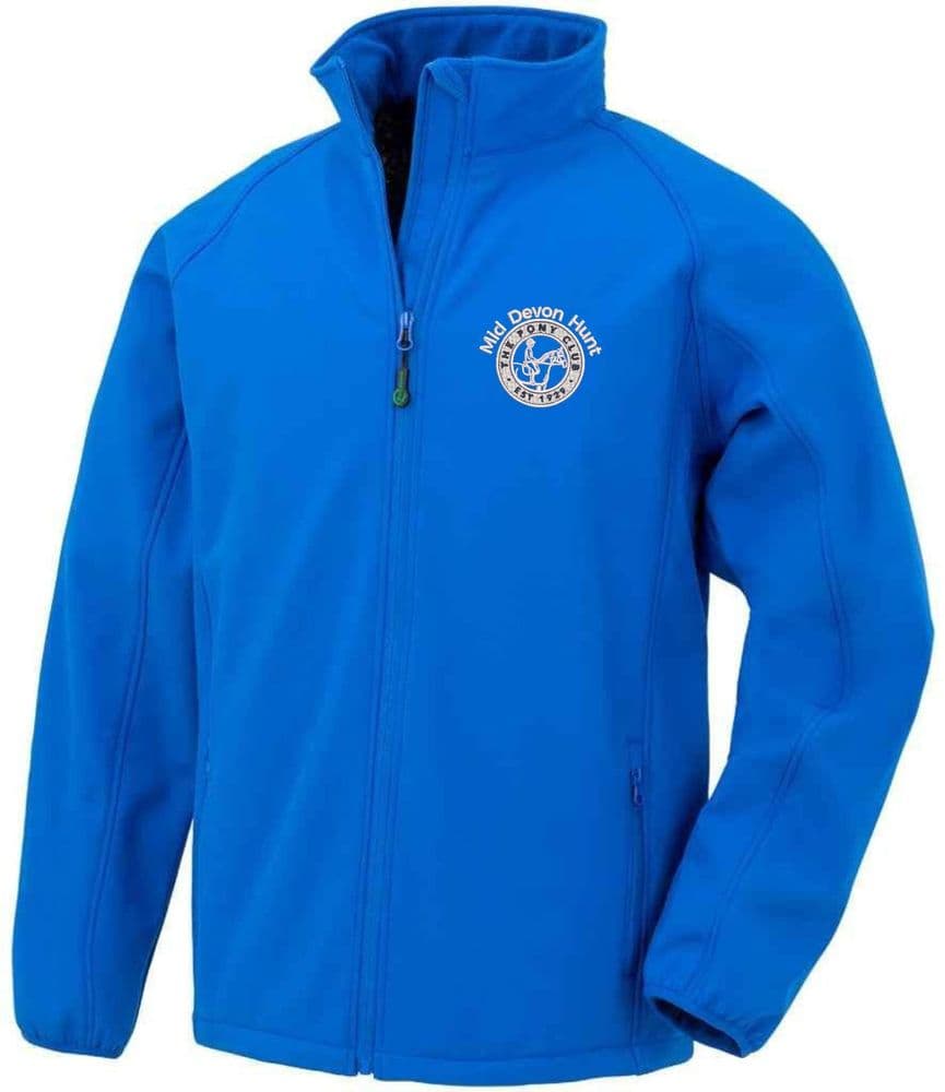 Children's  Mid Devon Hunt PC  Royal Classic Softshell  jacke R901j