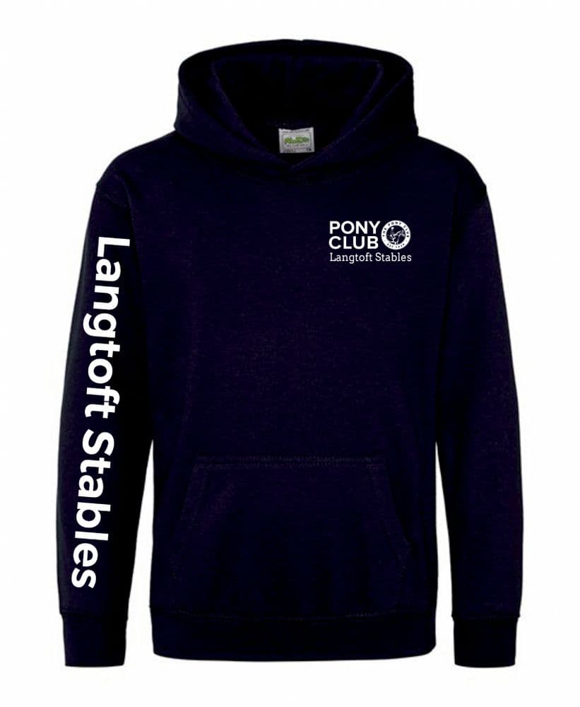 Children's Navy Langtoft stables Hoodie Jh001b