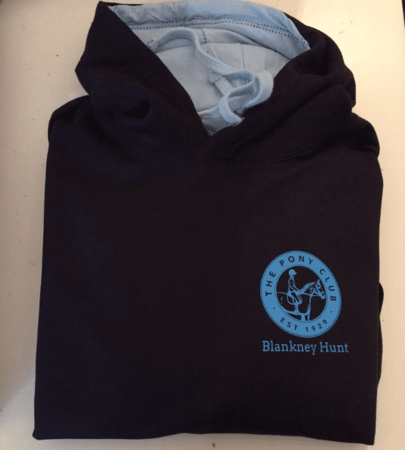 Children's Navy/ light blue inside hood Blankney Hoodie