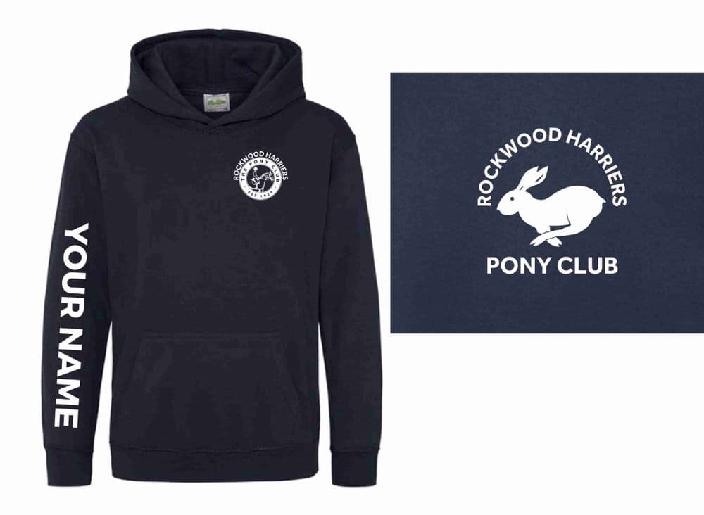 Children's Navy Rockwood Harriers Hoodie
