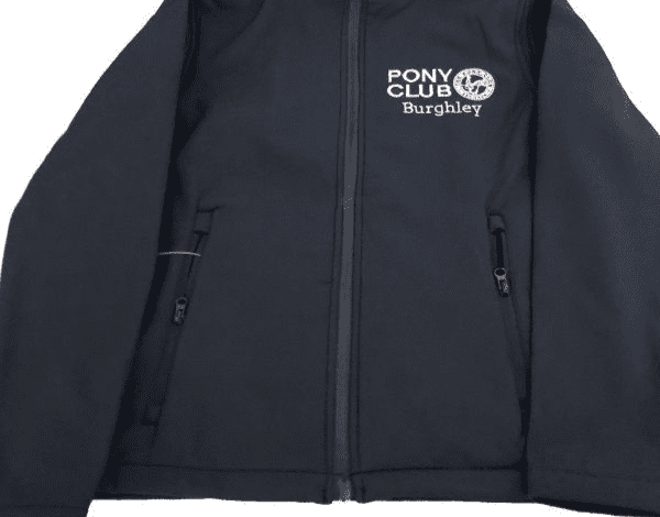 Children's Ryburn PC Navy Classic Softshell 3 layer jacket.
