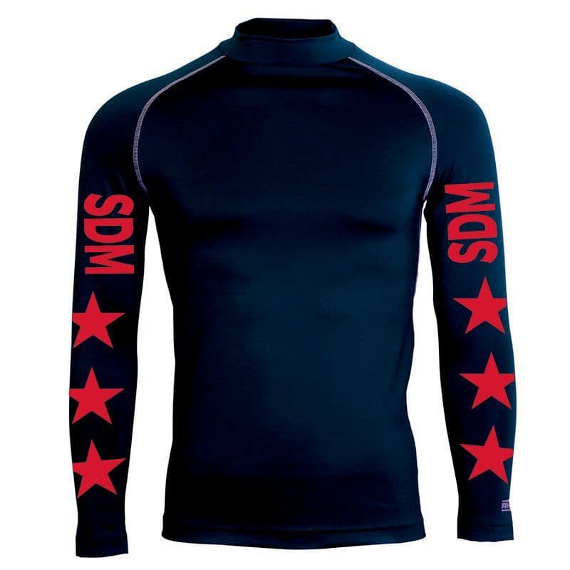 Children's South Devon Moorland Navy-RED Base Layers