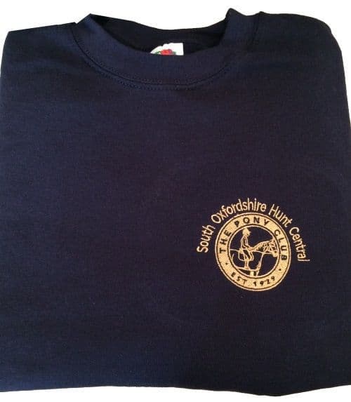 Children's South Oxfordshire Hunt Central Navy Sweatshirt UX7