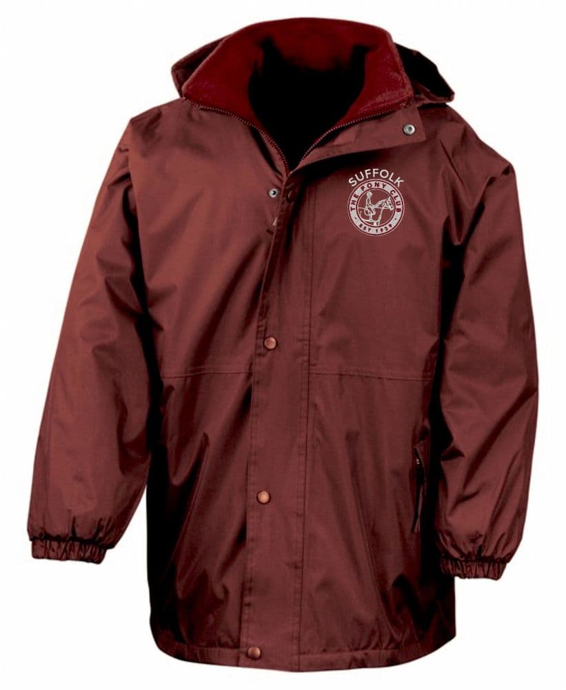 Children's Suffolk PC Burgundy R160X Result jacket