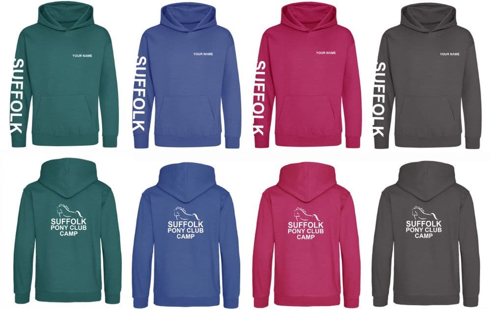 Children's Suffolk PC Camp Hoodie - JH001b