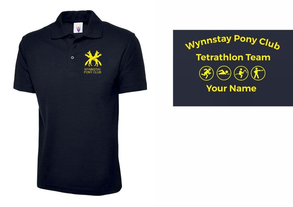 Children's Wynnstay Pony Club TET "Cool" Polo Shirts JC040j (1)