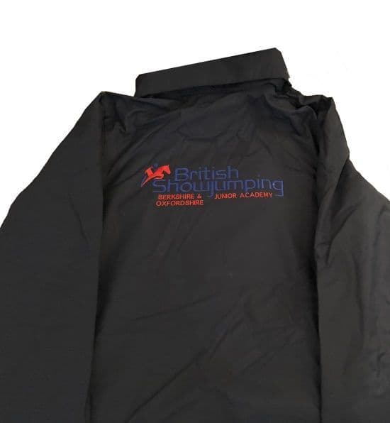 Childrens Berkshire and Oxfordshire Junior Show jumping Academy Navy Regatta Dover jacket