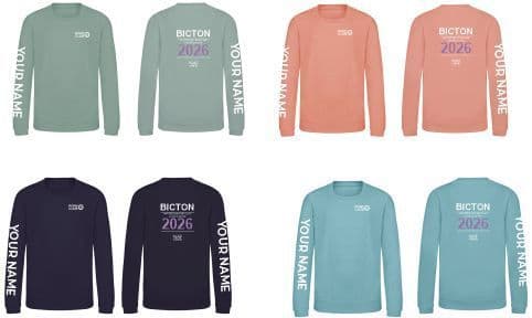 Childrens Bicton REGIONAL Pony Club Championships Sweatshirt  JH040b