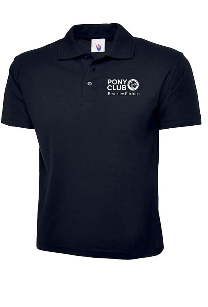Childrens Bryerley Springs Navy Blue Polo UC103