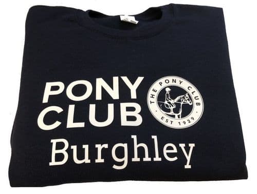 Childrens' Burghley Navy Sweatshirt UX7