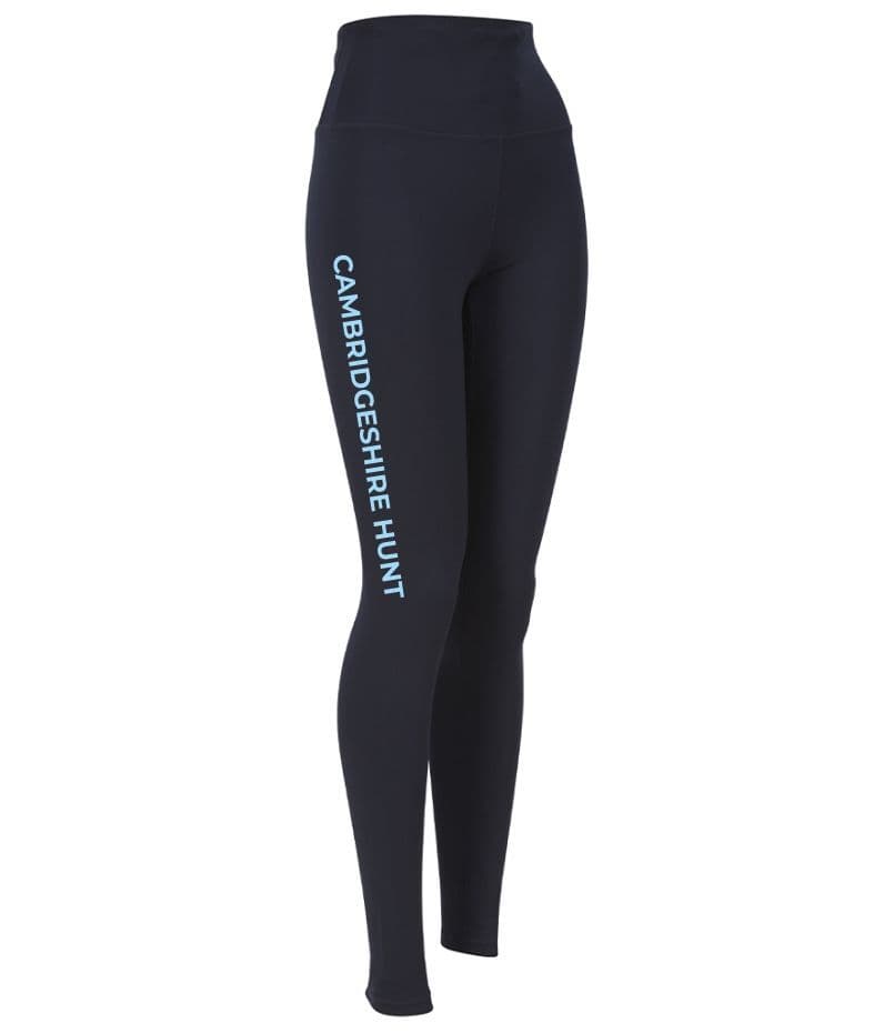 Childrens Cambridgeshire Hunt Navy Leggings - LV897