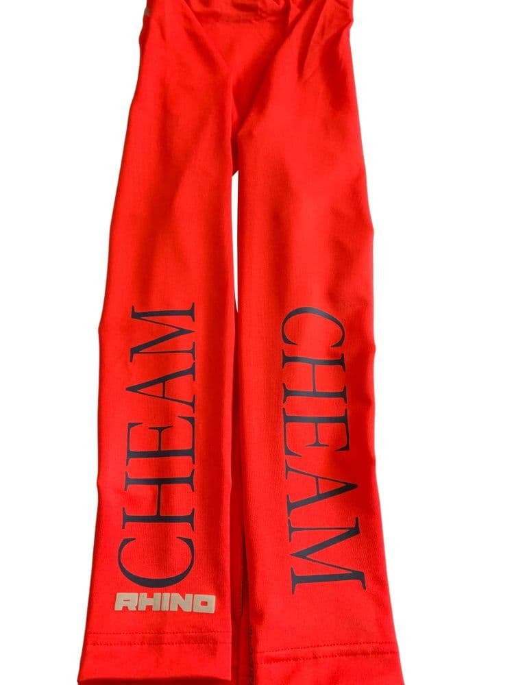 Childrens Cheam Equestrian Red Base Layer