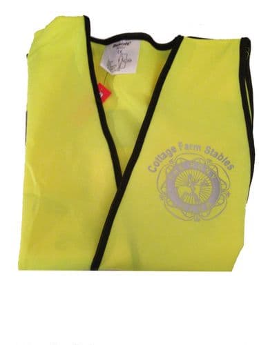 Childrens Cottage Farm Stables Hi Viz Waistcoat R200J