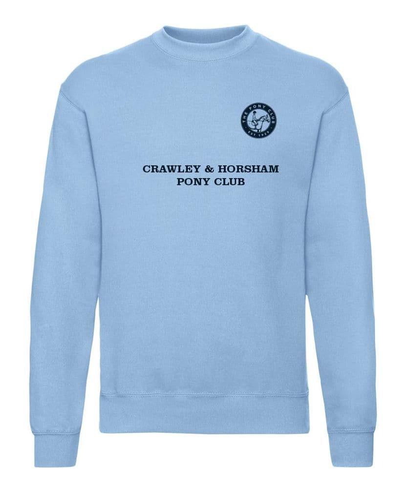 Childrens Crawley & Horsham  Hunt Blue Sweatshirt SS9b