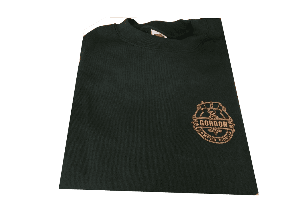 Childrens Gordon's School Bottle Green Sweatshirt