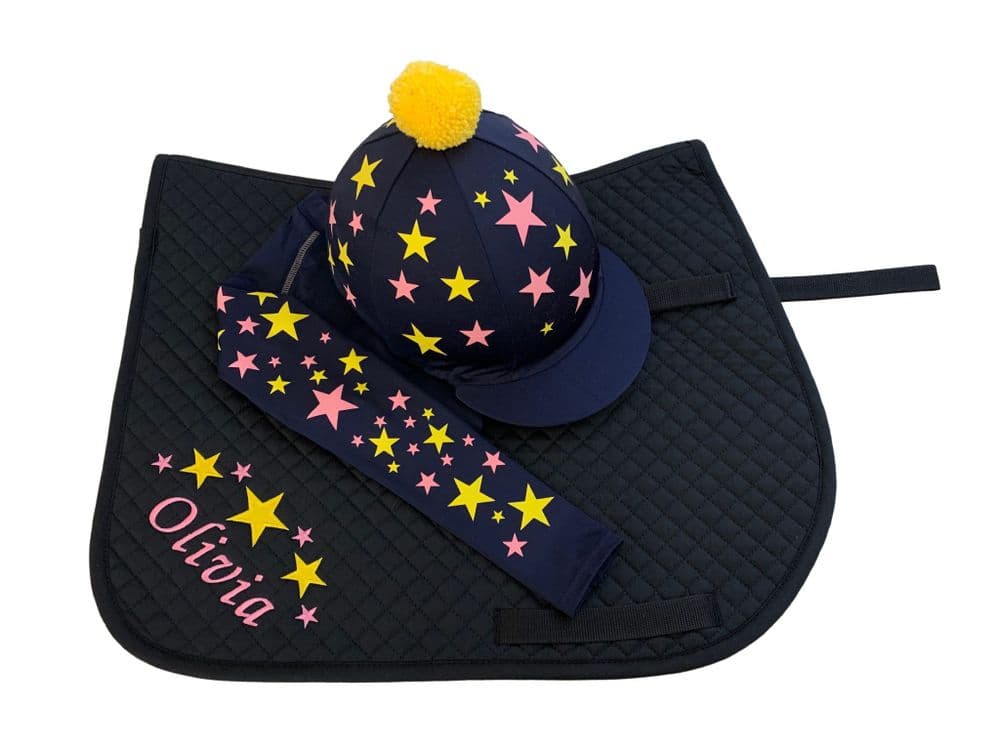 Childrens Navy/Yellow/Baby Pink Base Layer Cross Country Colours