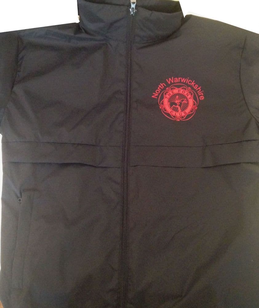 Childrens North Warwickshire Pony Club Navy Showerproof Jacket