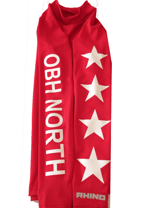 Childrens OLD BERKELEY HUNT (NORTH) Red Base Layer
