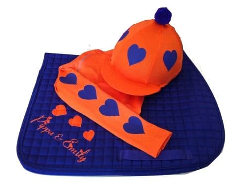 Childrens Orange/Purple Base Layer Cross Country Colours