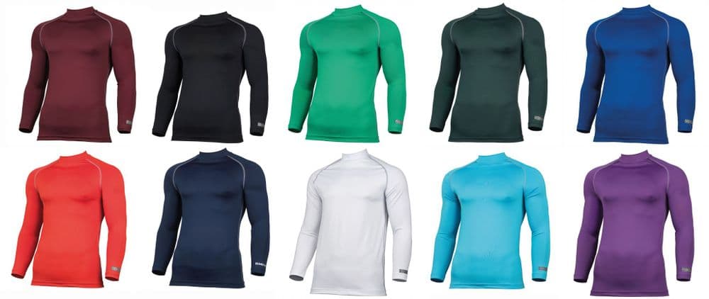 Childrens Printed LONG SLEEVE Rhino Base Layers Many Colours (long Sleeve)