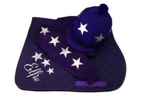 Childrens Purple Sweatshirt Cross Country Colours