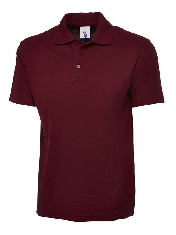 Childrens Quorn PC Polo Shirt Burgundy UC103