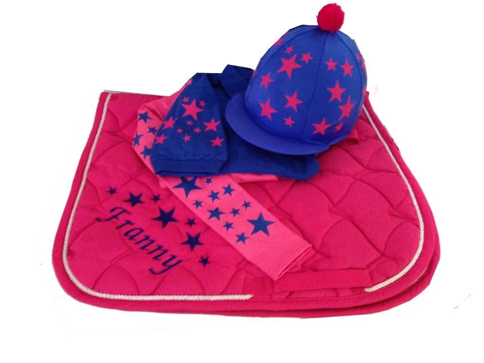 Childrens Royal/Pink Base Layer Cross Country Colours