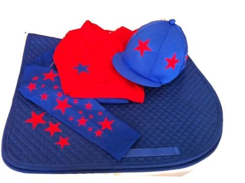 Childrens Royal/Red Base Layer Cross Country Colours