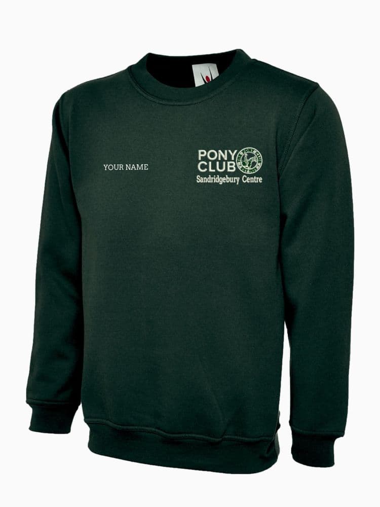 Childrens' Sandridgebury Centre Bottle Sweatshirt UX7