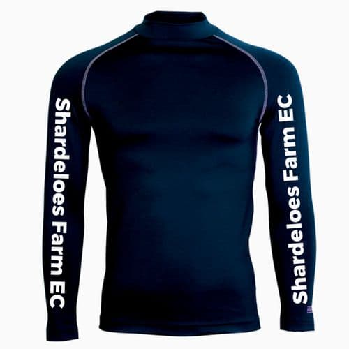 Childrens Shardeloes Farm EC Navy Base Layer