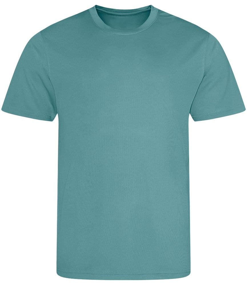 CHILDRENS Shardeloes PC "Cool" Camp T Shirt - Seafoam JC001b