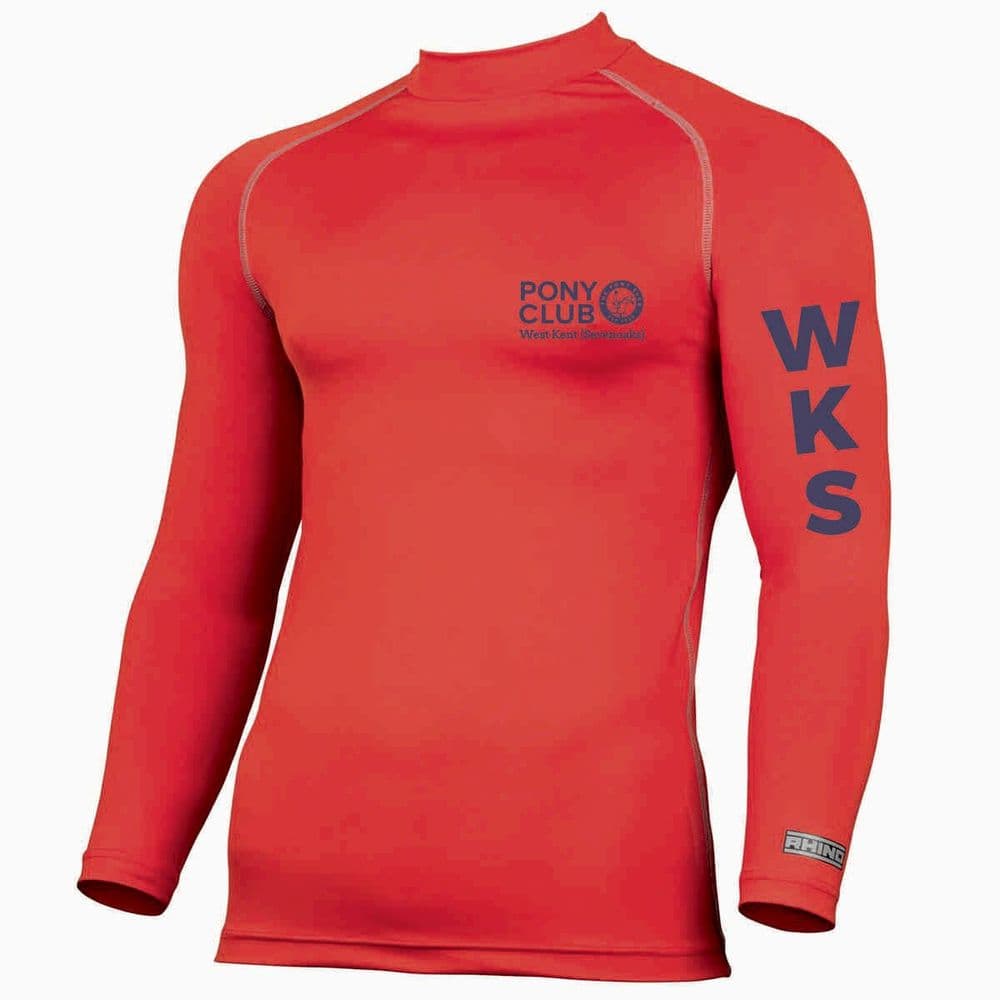 Childrens West Kent Sevenoaks Red Base Layer