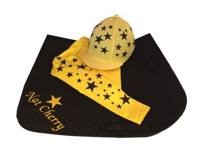 Childrens Yellow/Black Base Layer Cross Country Colours