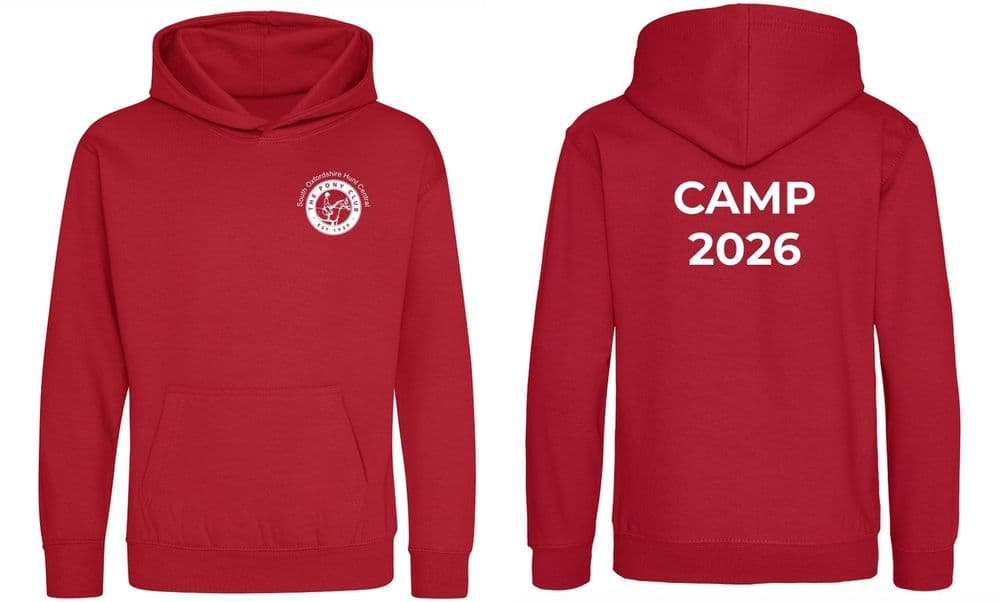 CHILDS CAMP 26 South Oxfordshire Central Red Hoodie - JH001b
