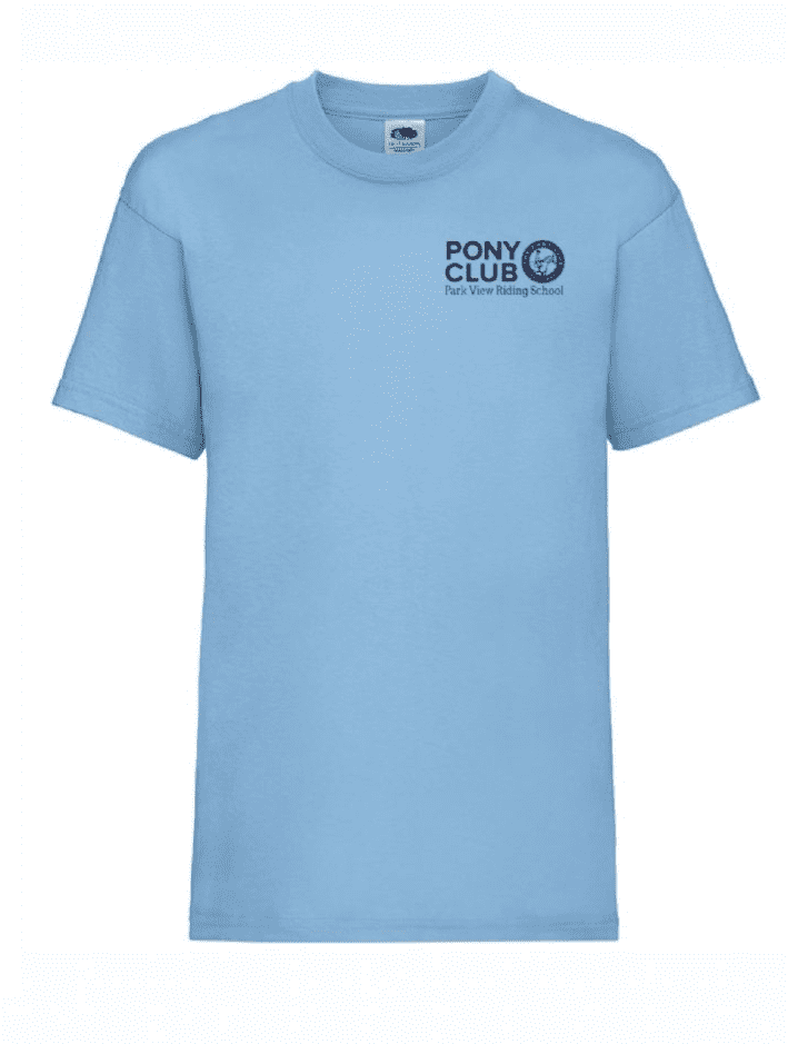CHILDS Park View Riding School Sky T-Shirt - SS6B