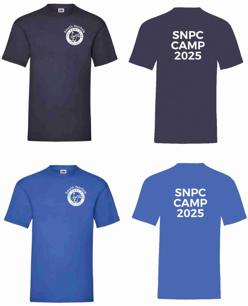 CHILDS South Norfolk PC CAMP 25 Navy T-Shirt ss031
