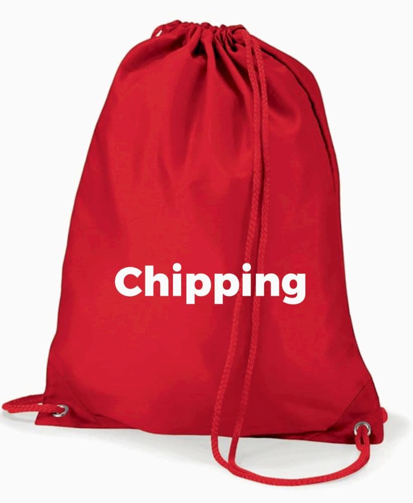 Chipping PC RED Swim Drawstring Bag QD017