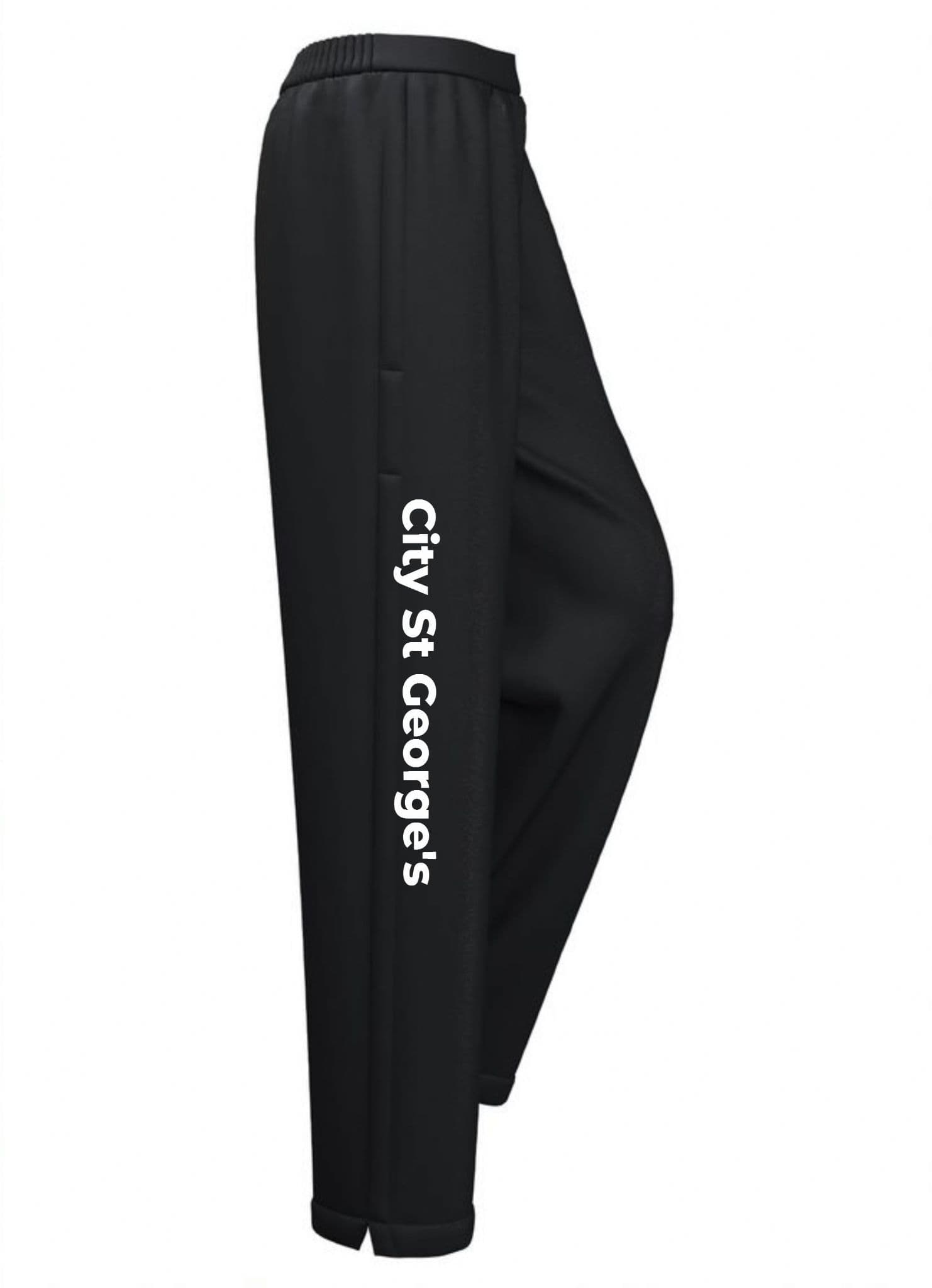 City St George s University Black Track Pants - 704