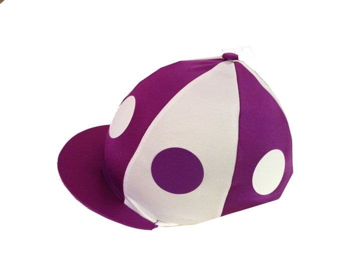 Cleveland PC Silk Purple/White with button